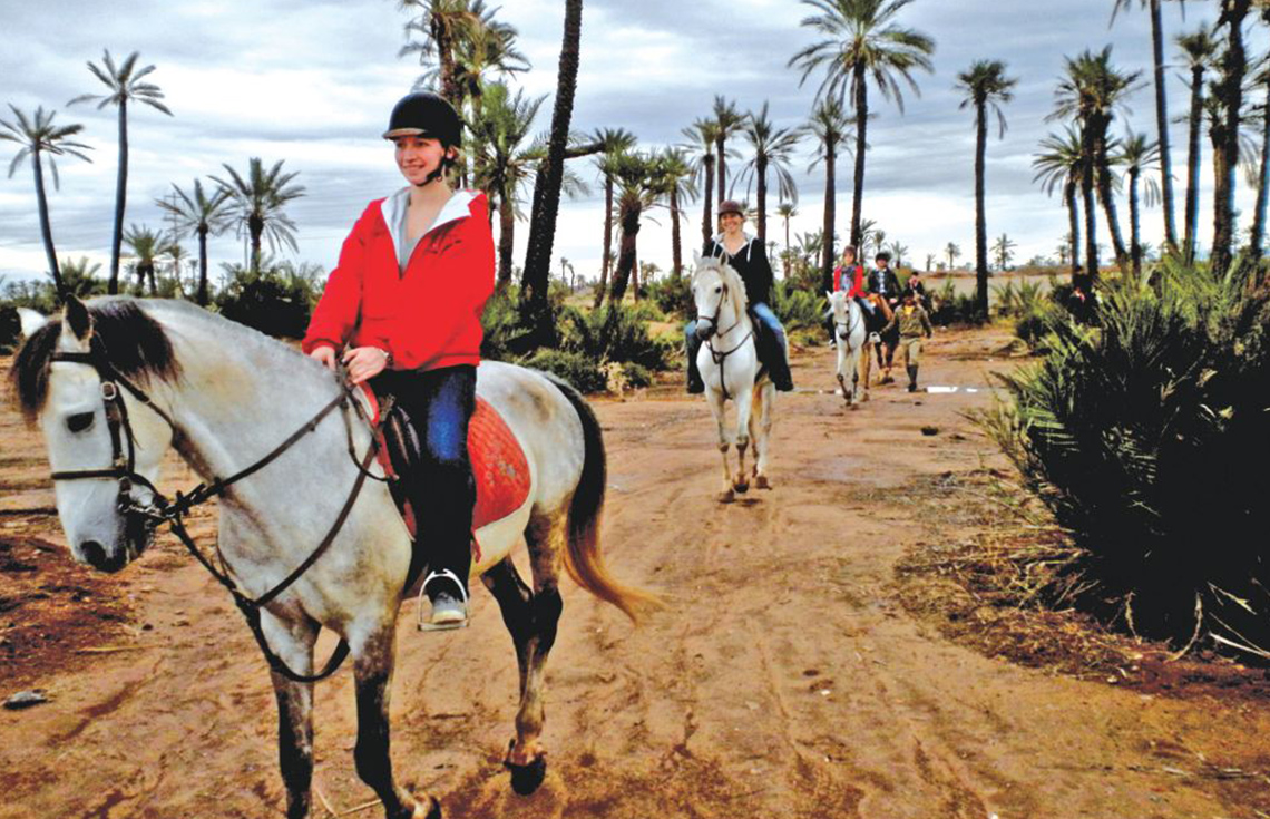 balade cheval marrakech